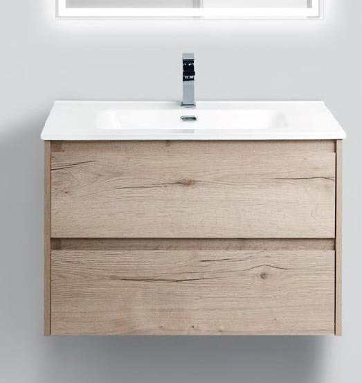 Тумба под раковину BelBagno Kraft 70 см KRAFT-700-2C-SO-RGB Rovere Galifax Bianco