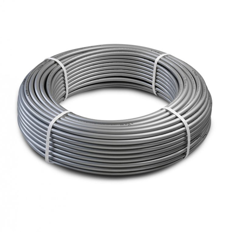 Труба Pro Aqua Pex-a EVOH серебристая 40x5,5 отрезок \ 001м \ (PXA.04.14.S-001)