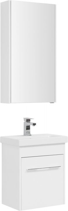 Мебель для ванной Aquanet Августа 50 (Moduo Slim) белый 00254067