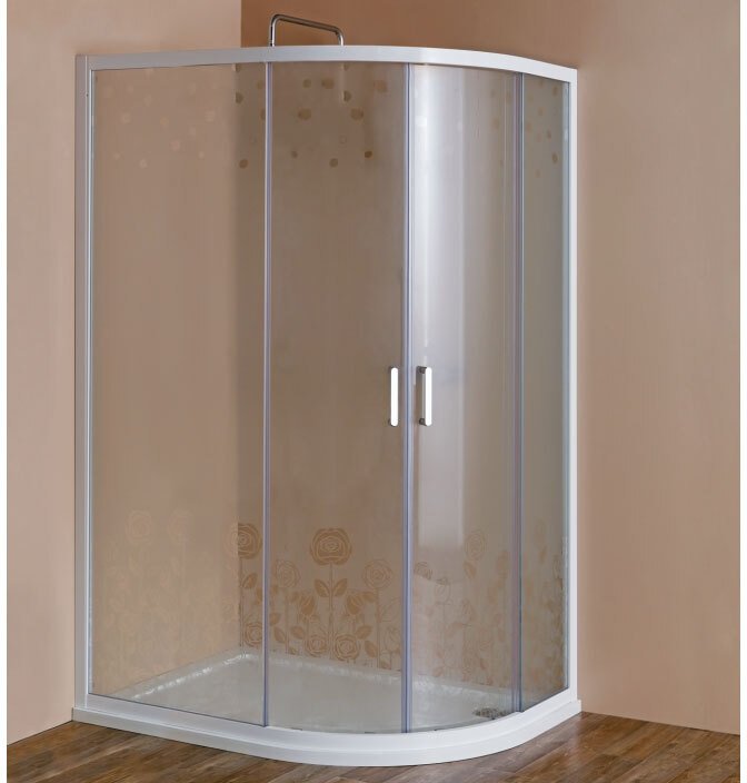 Душевой уголок Cezares Rosa 120x90 R ROSA-RH-2-120/90-RO-Bi-R