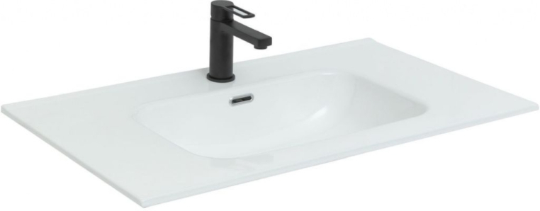 Раковина для тумбы Aquanet Flat 100 00254365
