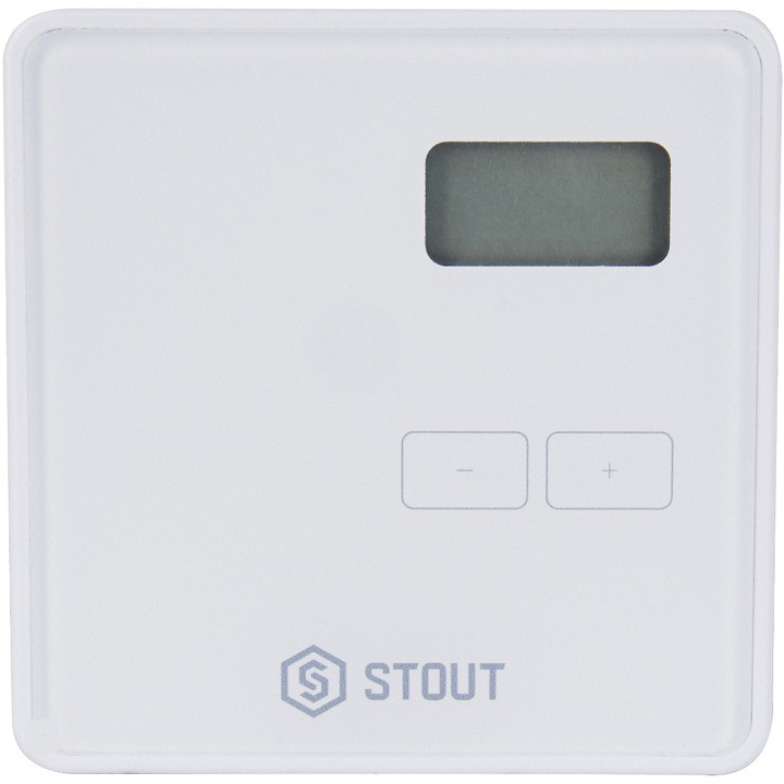 STOUT Проводной комнатный двухпозиционный регулятор ST-294v1, белый (STE-0101-029411)