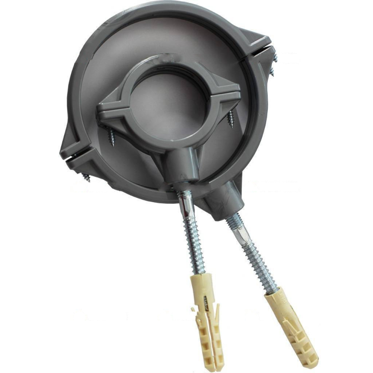 KPP.110.R.D Sinikon СТАНДАРТ Хомут ПП D 110 серый со шпилькой и дюбелем