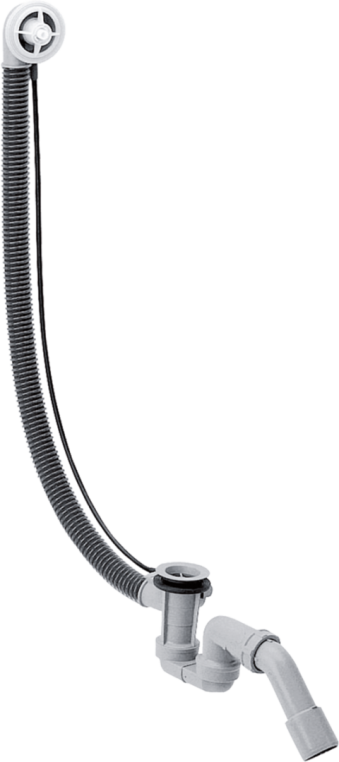 Слив-перелив для ванны Hansgrohe Flexaplus 58141180 скрытая часть, для нестандартных ванн