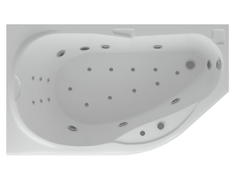Акриловая асимметричная ванна Aquatek Таурус 170х100 TAR170-0000233