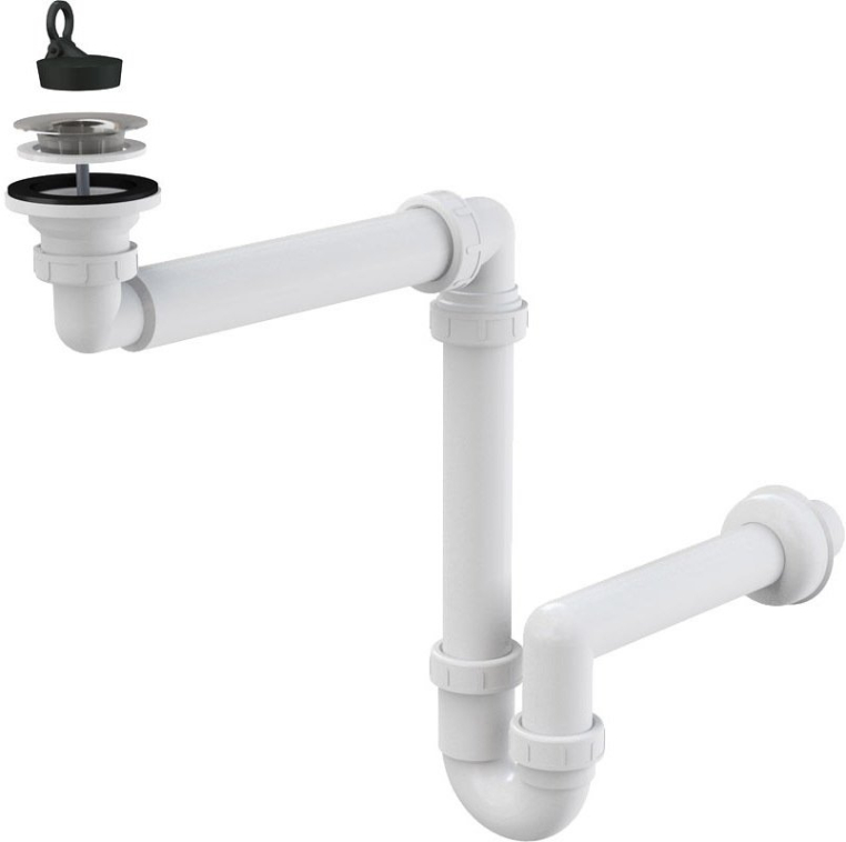 Сифон для раковины AlcaPlast A413