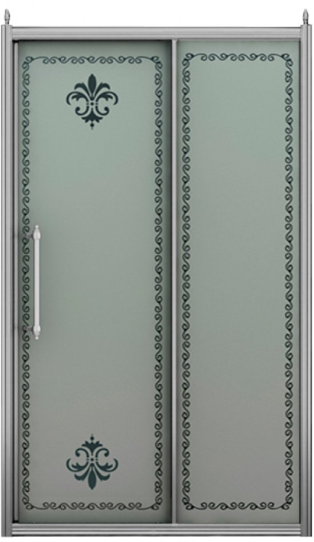Душевая дверь Cezares Retro 110x195 RETRO-BF-1-110-PP-Cr