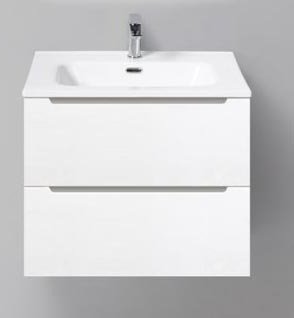 Тумба под раковину BelBagno Etna 60 см ETNA-600-2C-SO-BO-P Bianco Opaco