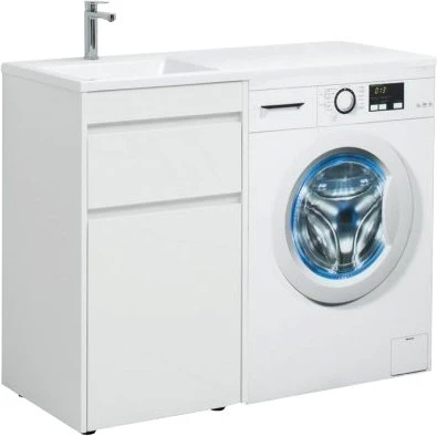 Тумба под раковину Aquanet Токио 48 1 ящик c бельевой корзиной (00239289)