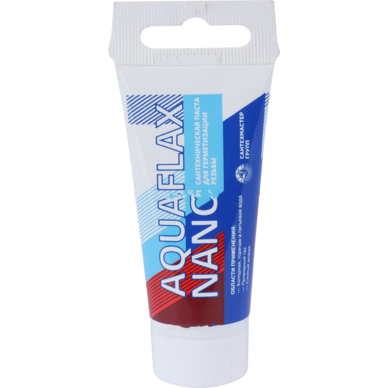 61001 СантехМастерГель AquaflaxNano, паста д/льна, тюбик 30 гр.