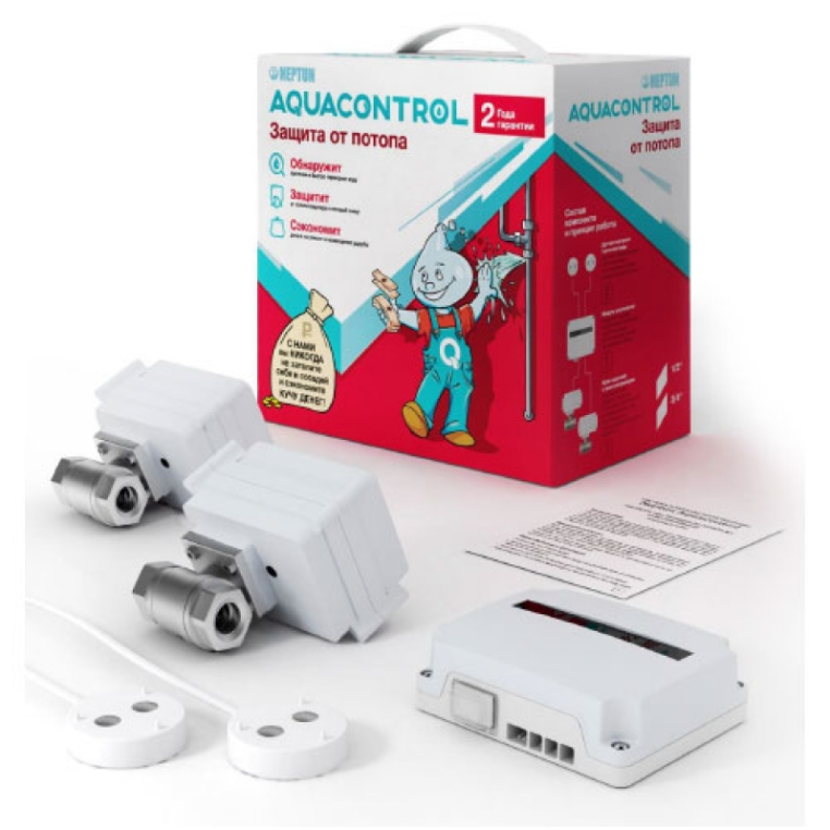 Система контроля протечек Neptun ССТ Aquacontrol 1/2" (100035687800)