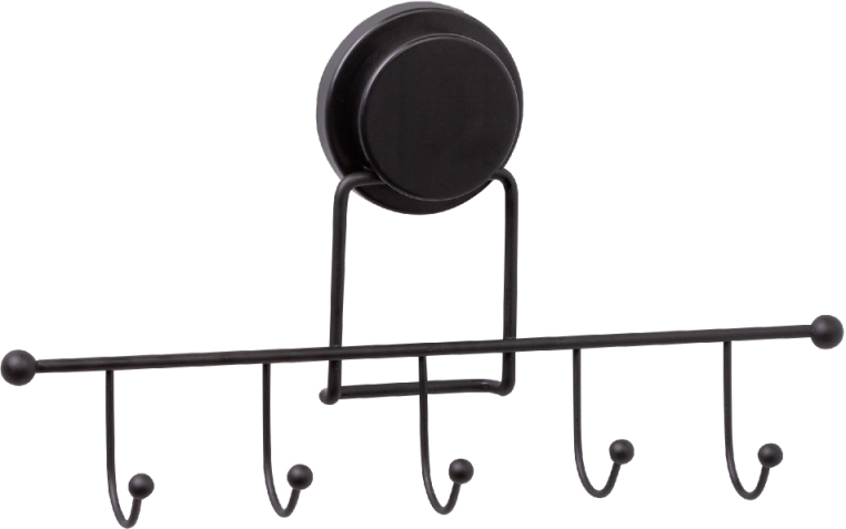 Планка Fixsen 5 крючков MAGIC BLACK FX-45005-5