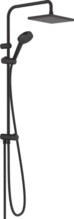 Душевая стойка Hansgrohe Vernis Shape 26289670 черный