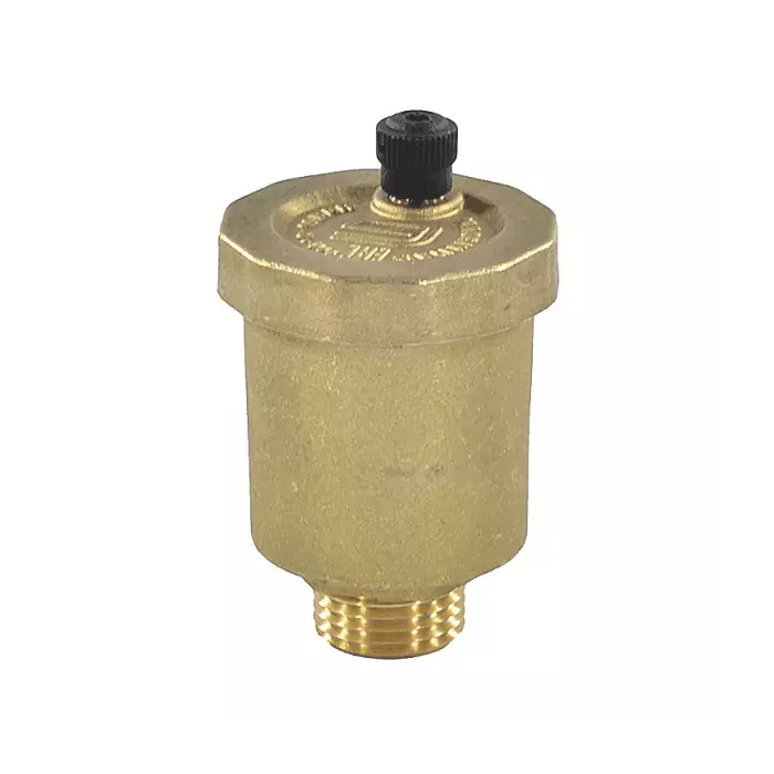 Воздухоотводчик автоматический латунь Airvent Ду 15 Ру10 G1/2" НР прямой Danfoss 065B8223