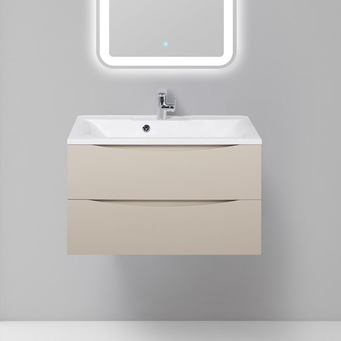 Тумба под раковину BelBagno Marino 80 crema opaco (MARINO-800-2C-SO-CO-P)