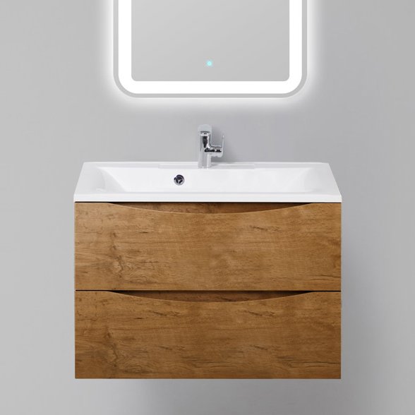 Тумба под раковину BelBagno Marino 80 rovere nature (MARINO-800-2C-SO-RN-P)