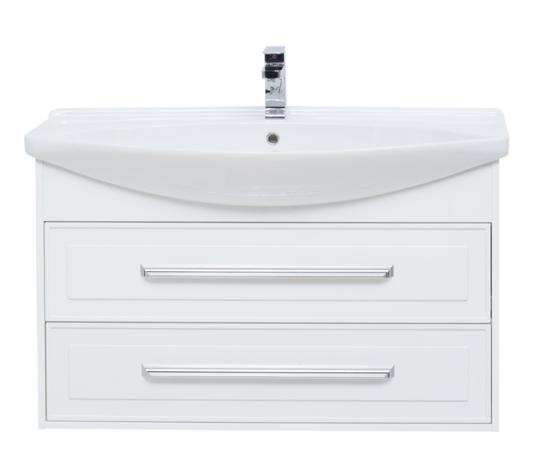 Тумба под раковину Aquanet Остин 105 белый (под раковину Стиль) 00252671