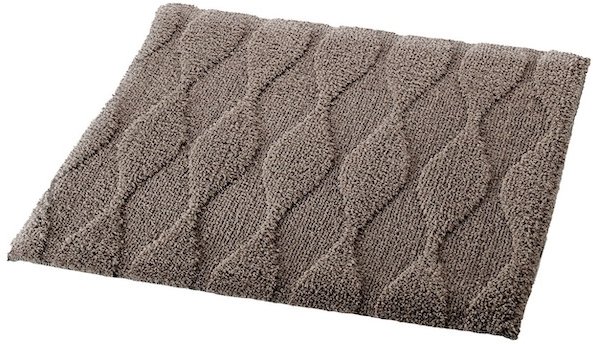 Коврик для ванной Ridder Orient 55x50 724808 коричневый