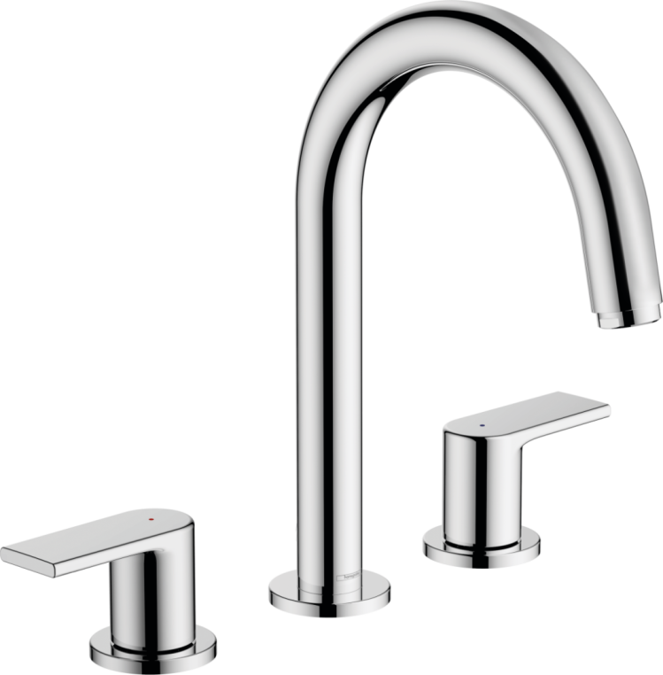 Смеситель для раковины Hansgrohe Vernis Shape на 3 отв (71563000)