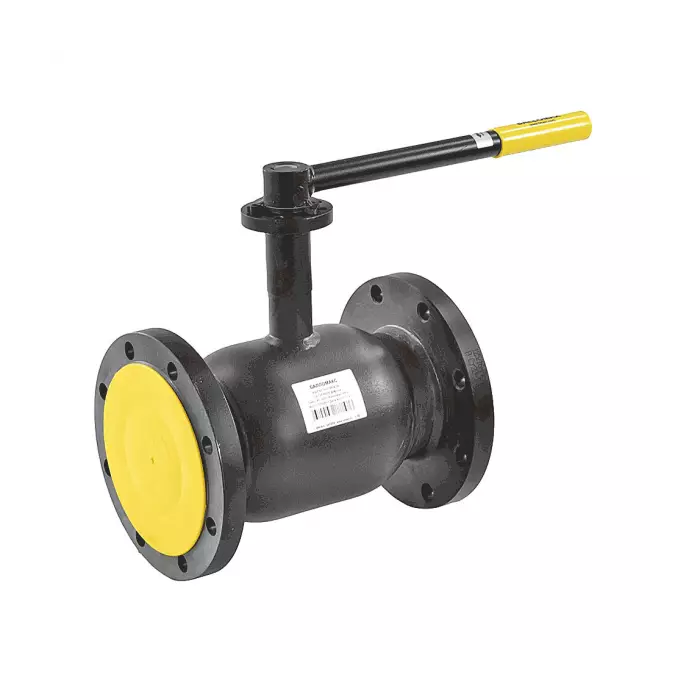 Кран шаровой сталь 09Г2С Ballomax КШТ 61.103 Ду 125 Ру16 фл L=325мм ISO-фл и рукоятка BROEN КШТ 61.103.125.А.16
