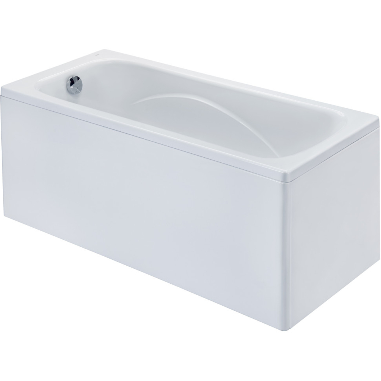 Акриловая ванна Roca Line 150x70 ZRU9302982+ZRU9302983 с монтажным комплектом