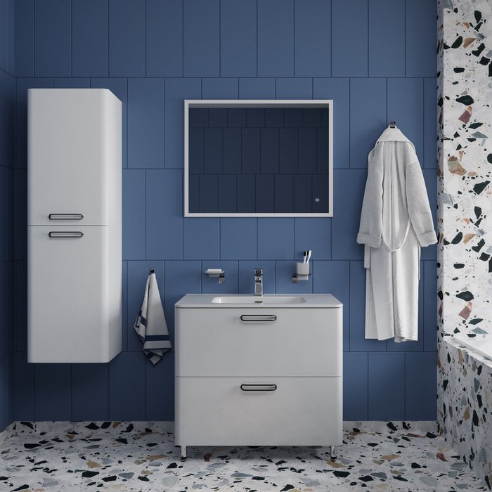 Комплект мебели IDDIS Brick 80 напольная (BRI80WFi95+0108000i28+BRI8000i98)