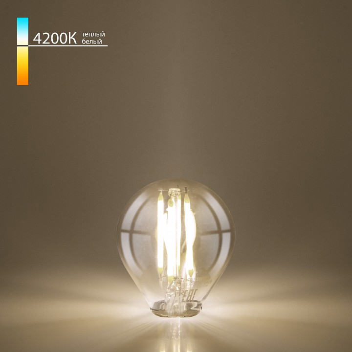 Лампа светодиодная Elektrostandard E14 8Вт 4200K BLE1446