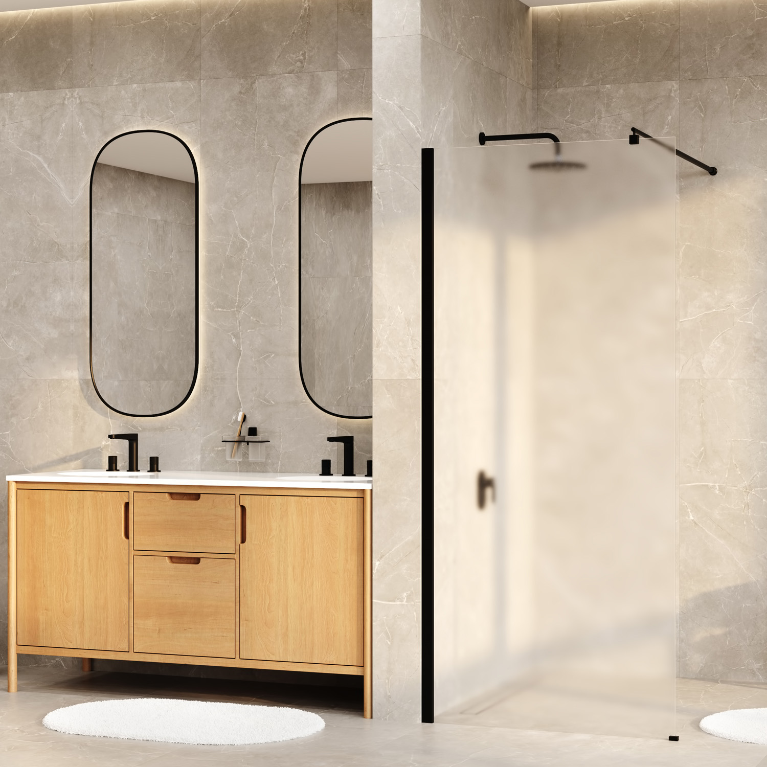 Rur 30W39MB-MG Душевое ограждение