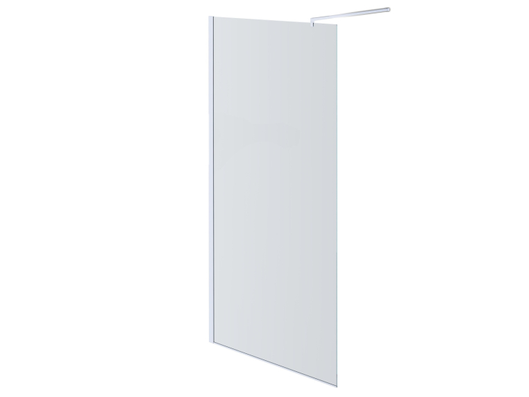 Душевая перегородка Aquatek AQ WIW 14020CH Walk in с держателем 1400x2000 профиль хром, стекло прозрачное