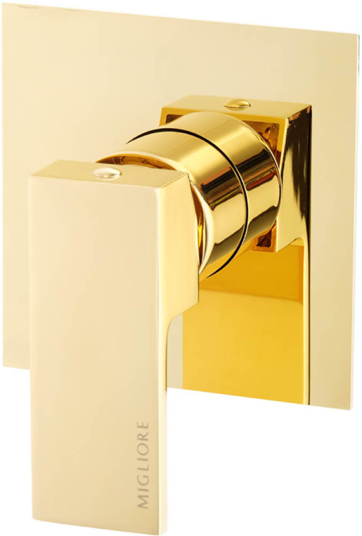 Смеситель скрытого монтажа Migliore Kvant Gold 25400 золото
