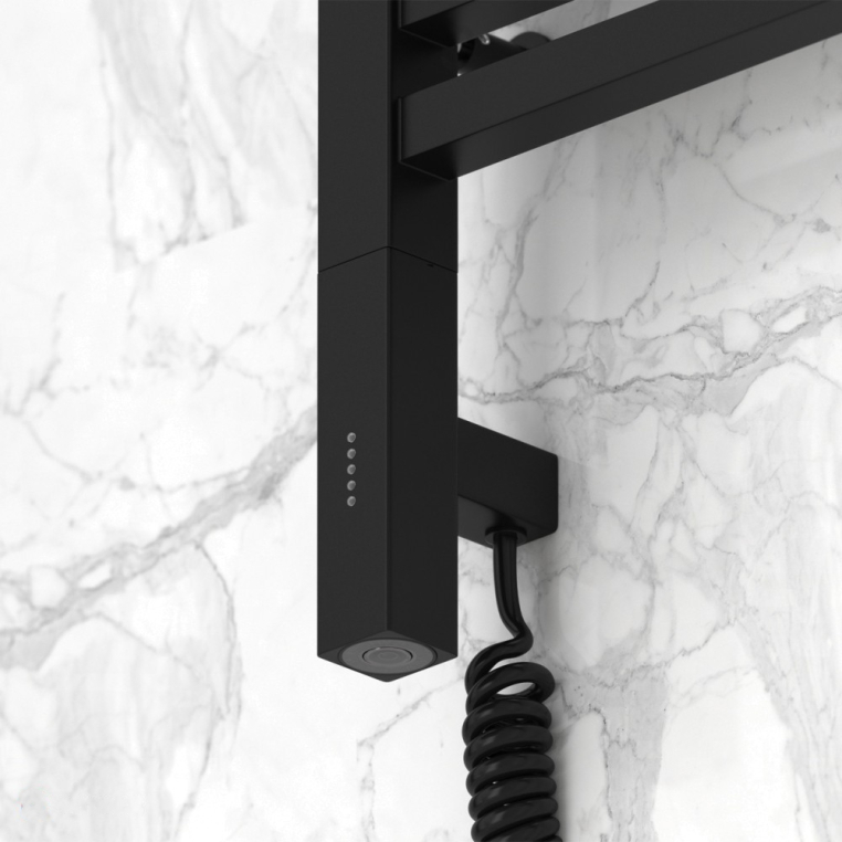 Электрический полотенцесушитель Сунержа Модус 3.0 1200x300 МЭМ Лев. матовый черный (31-5700-1230)