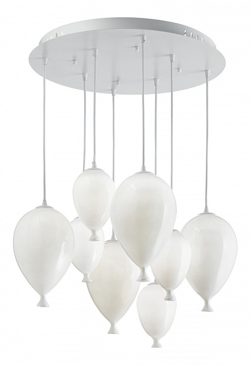 Подвесной светильник Ideal Lux Clown CLOWN SP8 BIANCO