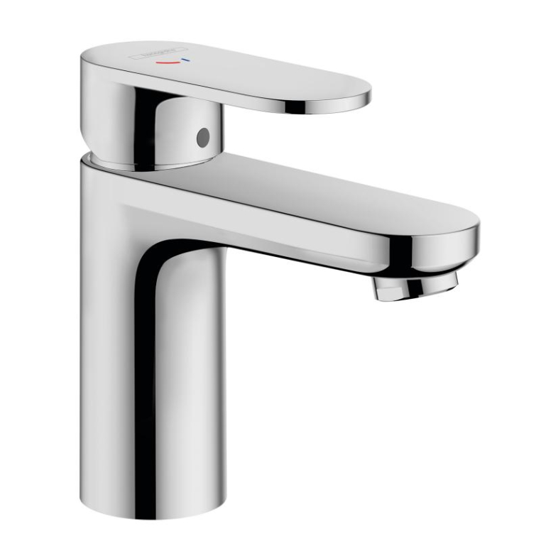 Смеситель для раковины без сливного набора Hansgrohe Vernis Blend 100 71580000 хром