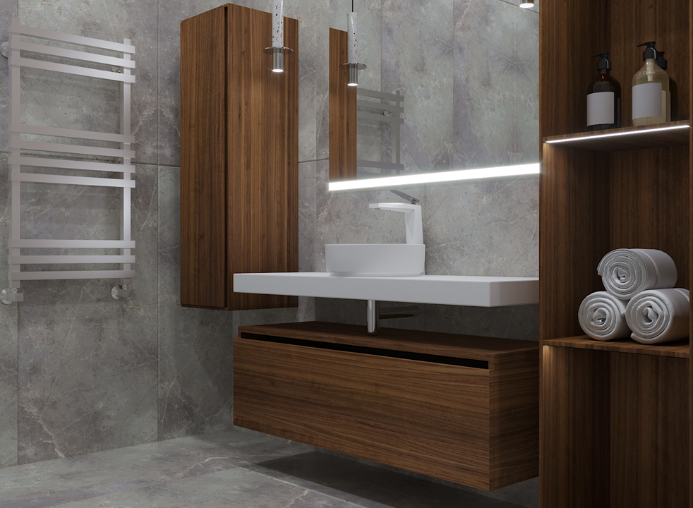 Ящик под столешницу 100см DARK OAK VALLESSI UNO-S
