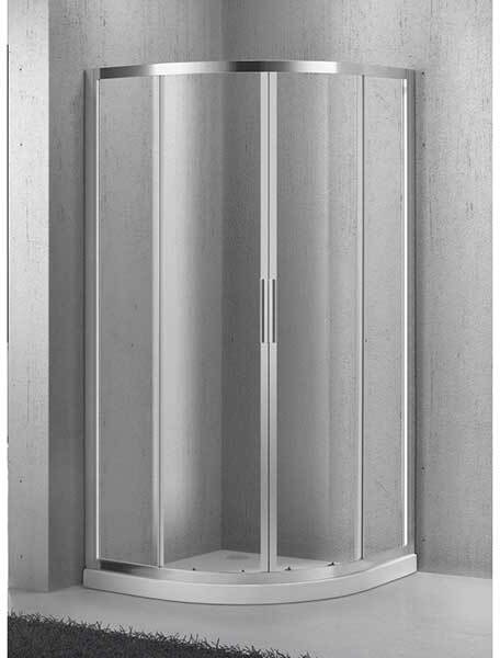 Душевой уголок BelBagno Sela 95x95 SELA-R-2-95-Ch-Cr