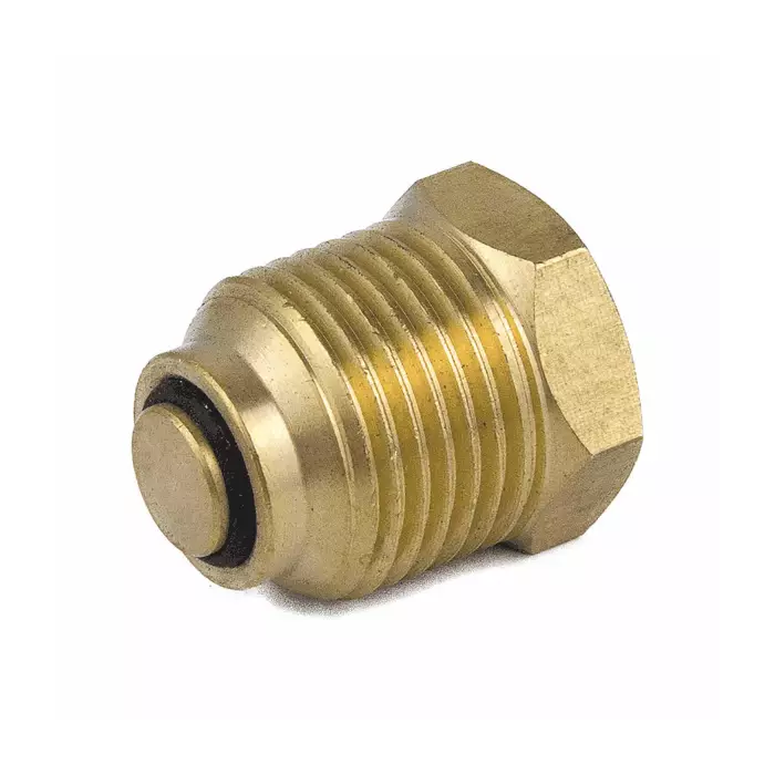 Клапан отсечной латунь 5009 для манометра/термоманометра G1/4"х1/2" ВР/НР Aquasfera 5009-01