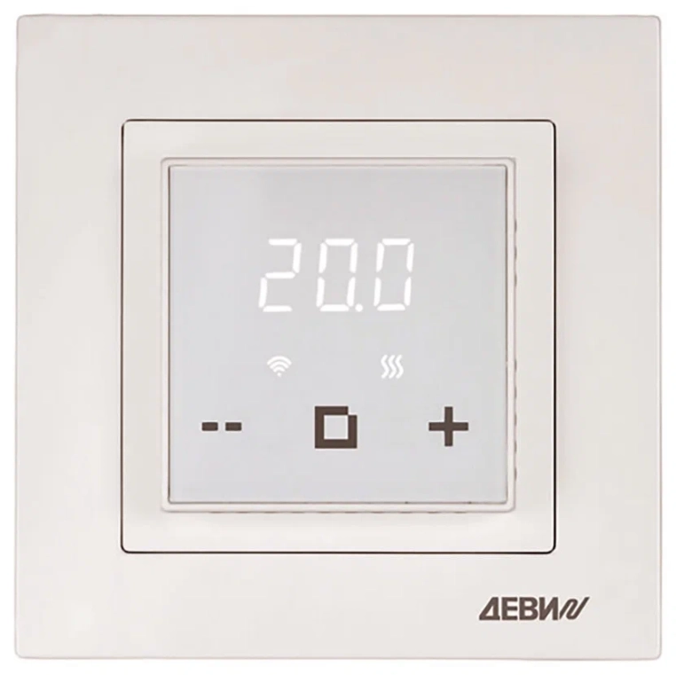 Терморегулятор ДЕВИ Classy c Wi-Fi, с датчиком пола, Ридан (140F1064R)