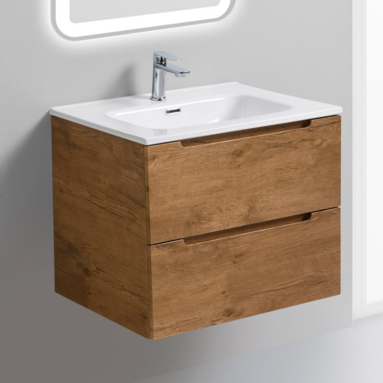 Тумба с раковиной BelBagno Etna 80 rovere nature (ETNA-800-2C-SO-RN-P+BB800ETL)