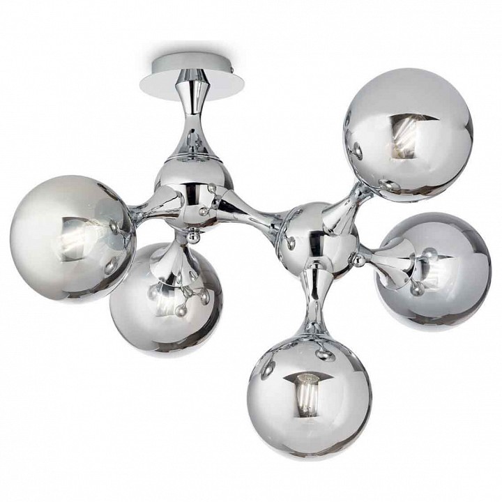 Люстра на штанге Ideal Lux Nodi NODI PL5 CROMO