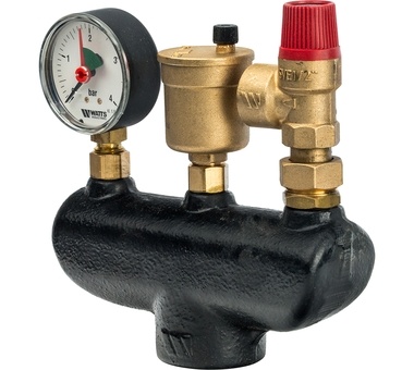 Watts  KSG 30 G Группа безопасности котла 3 бар (до 50кВт) (10005216(02.70.230))