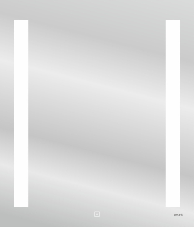 Зеркало Cersanit Led 020 base 60*80, с подсветкой, Сорт1 прямоугольное (KN-LU-LED020*60-b-Os)
