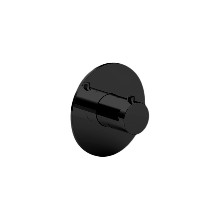Fantini # 8713G500B Термостатический встраиваемый смеситель для душа, 3/4'' / без запорного вентиля (заказывается отдельно) / черный матовый