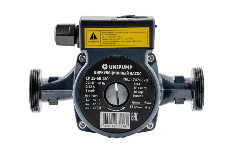 Циркуляционный насос Unipump CP 25-60 180 (76681)