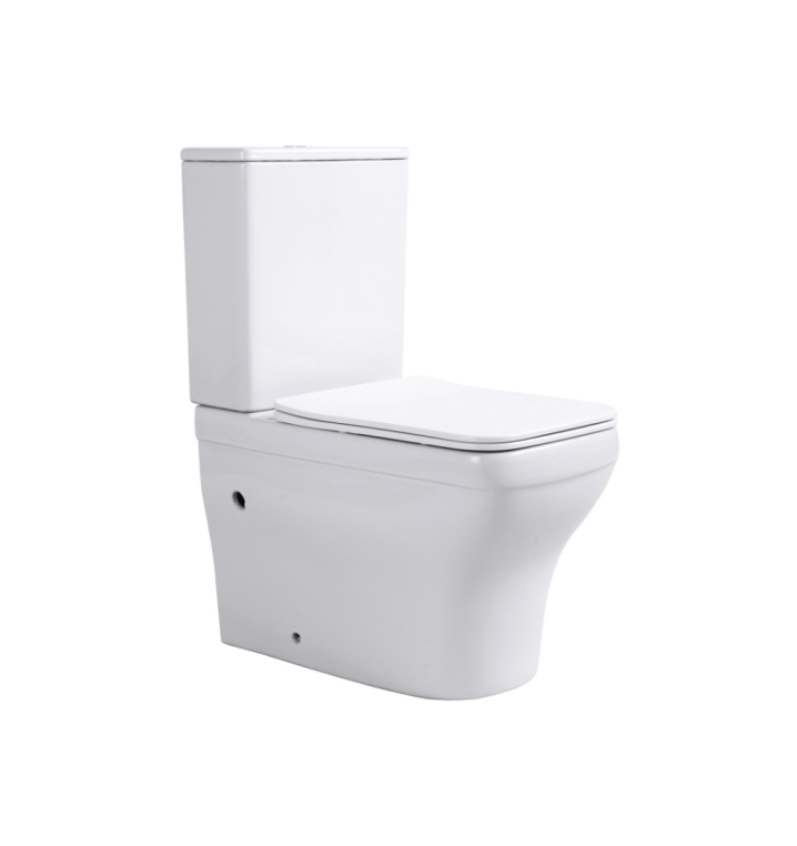 Напольный унитаз Aquatek Амадео с бачком и микролифтом, безободковый AQ2914-00
