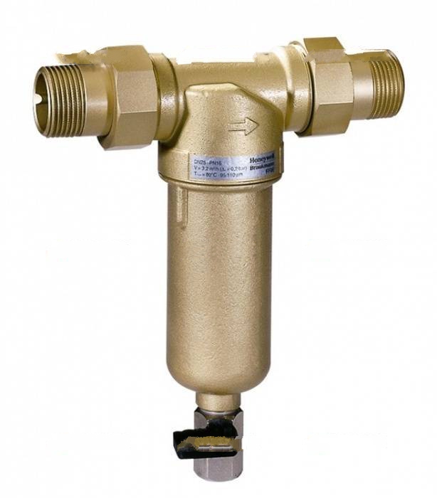 Honeywell (Resideo Braukmann) FF06-1"AAM на горячую воду, 100 мкм, 1"