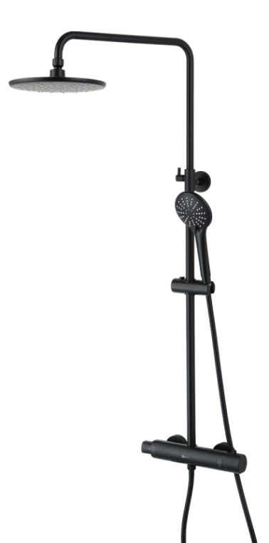 Душевая стойка LEMARK Bronx LM3770BL черный