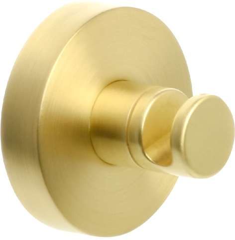 Крючок одинарный золото-сатин Fixsen Comfort Gold FX-87005