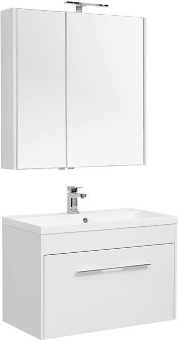Мебель для ванной Aquanet Августа 90 белый (раковина Нота NEW) 00225243