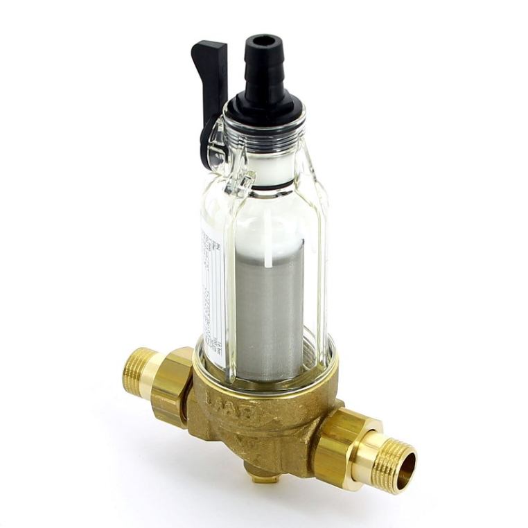 Фильтр промывной BWT Protector mini 1/2" 100 мкм для х/в пластик. колба (10523)