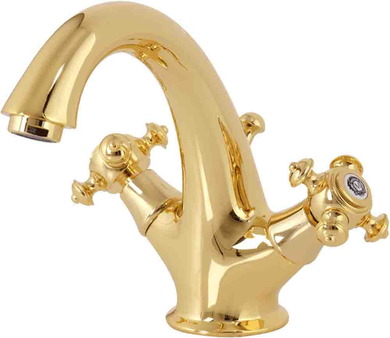 Смеситель для раковины Migliore Prestige 31601 золото